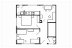 'Der Grundriss der Wohnung \'Am Fething\'.'